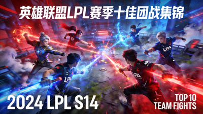 《英雄联盟》LPL赛季十佳团战集锦视频封面